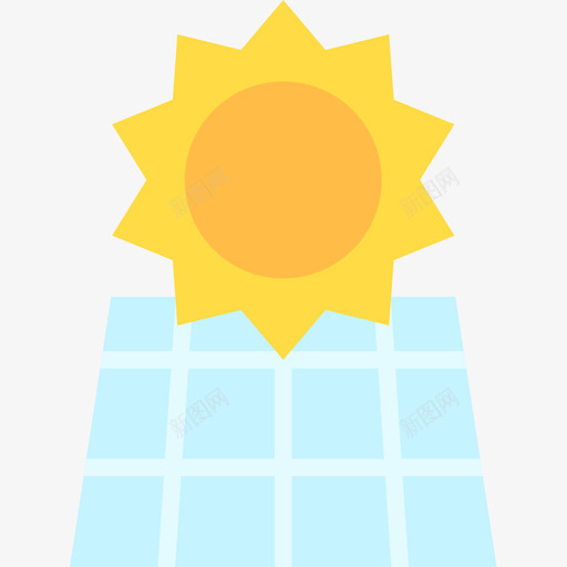 太阳能电池板智能城市4平板图标svg_新图网 https://ixintu.com 太阳能电池板 平板 智能城市4