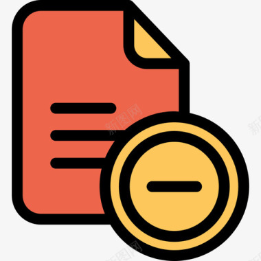 文件文件和文件夹17线性颜色图标图标