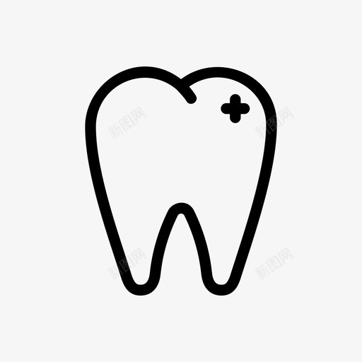 牙齿治疗牙医图标svg_新图网 https://ixintu.com 医院 治疗 牙医 牙痛 牙科 牙齿