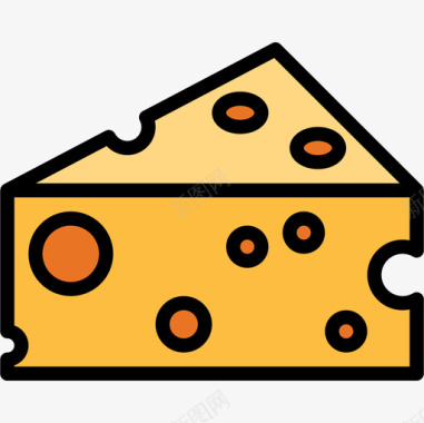 奶酪超市23原色图标图标