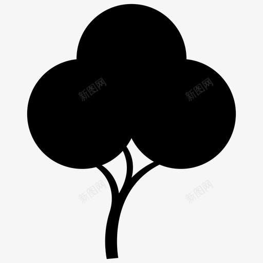 树素描果树公园树图标svg_新图网 https://ixintu.com 公园树 果树 树图 树符号图标包 树素描