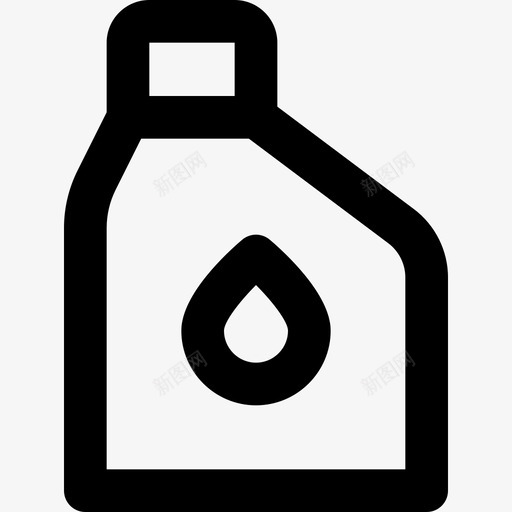 油罐汽车零件5线性图标svg_新图网 https://ixintu.com 汽车零件 油罐 线性