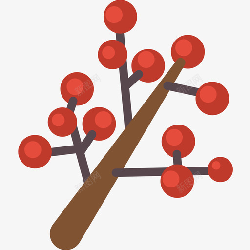 树枝秋季59平坦图标svg_新图网 https://ixintu.com 平坦 树枝 秋季59