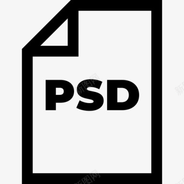 Psd平面师11线性图标图标