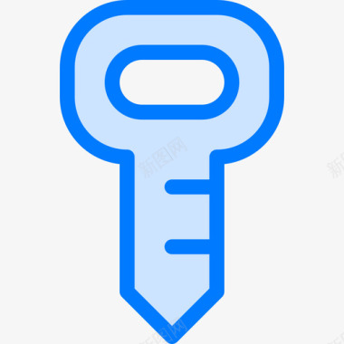 钥匙建筑师2蓝色图标图标