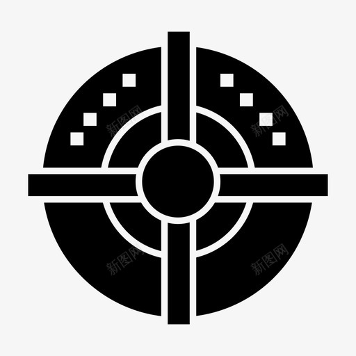 目标箭头点图标svg_新图网 https://ixintu.com 商业元素和符号隐喻 点 目标 策略 箭头