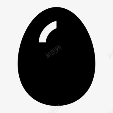 鸡蛋鸡肉食物图标图标