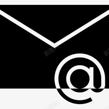 邮件通讯网络4填充图标图标