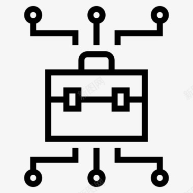 商业机会商业理念工作机会图标图标