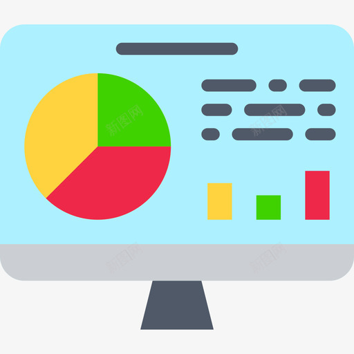 分析数字营销69持平图标svg_新图网 https://ixintu.com 分析 持平 数字营销69