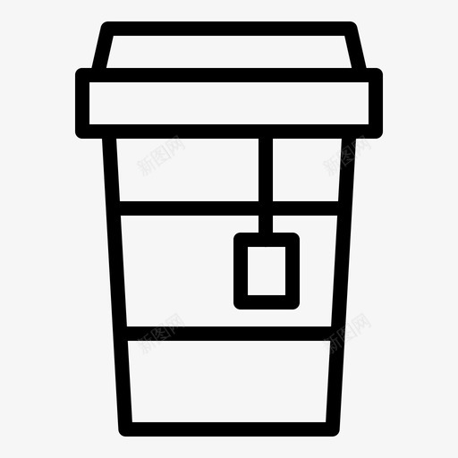 饮料咖啡食物图标svg_新图网 https://ixintu.com 咖啡 食品 食物 饮料