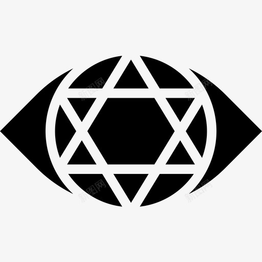 眼睛占星术和符号学坚实图标svg_新图网 https://ixintu.com 占星术和符号学 坚实 眼睛