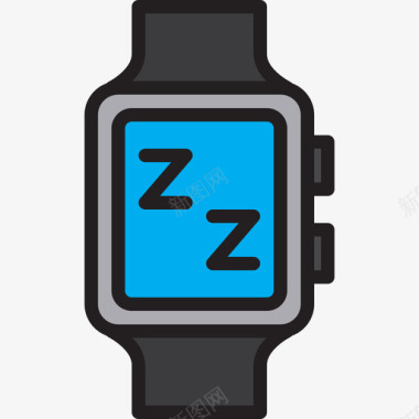 智能手表智能手表9线性颜色图标图标