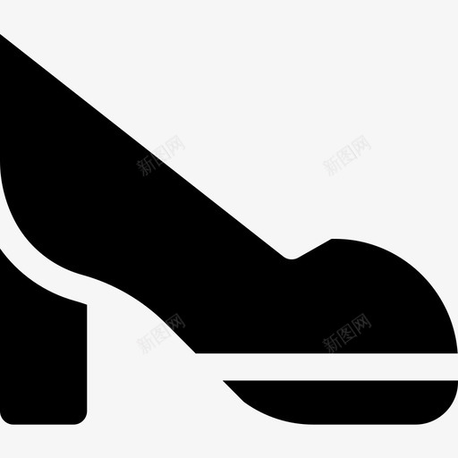 高跟鞋游行9号填充物图标svg_新图网 https://ixintu.com 填充物 游行9号 高跟鞋