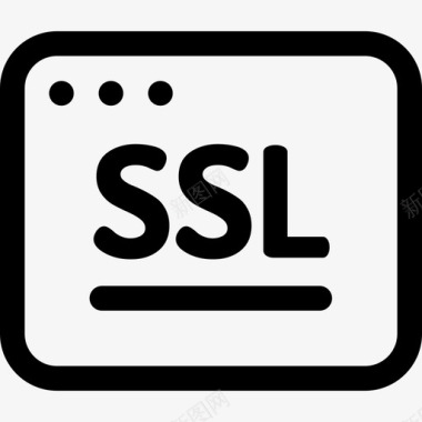 Ssl互联网安全37线性图标图标