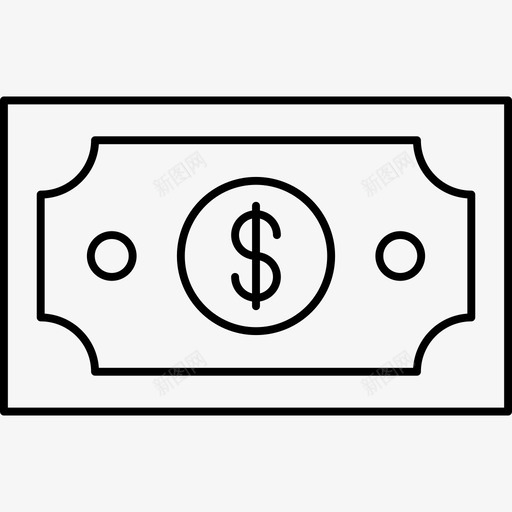 现金收入财务图标svg_新图网 https://ixintu.com 企业 储蓄 图标 收入 现金 财务 货币