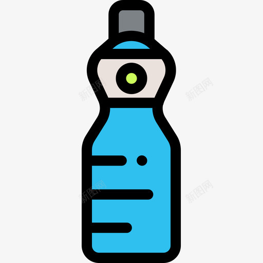 瓶生态150线性颜色图标svg_新图网 https://ixintu.com 瓶 生态150 线性颜色
