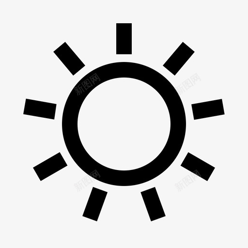 日光照相机设备图标svg_新图网 https://ixintu.com 技术 摄影 日光 照相机 设备 轮廓 镜头