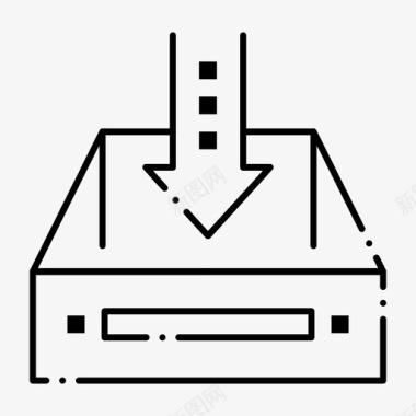 收件箱文件柜文档图标图标