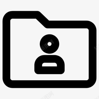 用户文件biodata文件夹图标图标