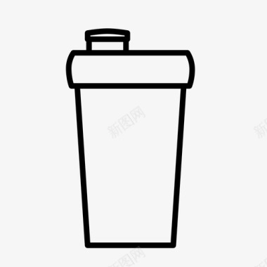 摇壶奶瓶健身图标图标