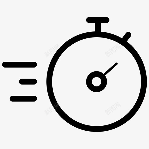 生产力倒计时测量图标svg_新图网 https://ixintu.com 业务管理2大纲 倒计时 测量 生产力 秒表 计时器 速度