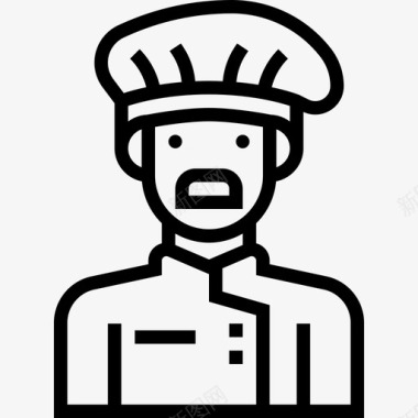 厨师56号餐厅直系图标图标