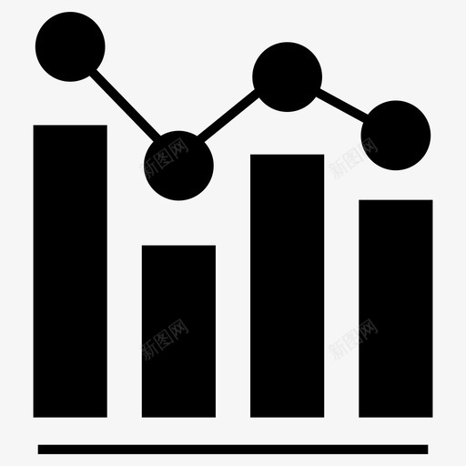 数据分析条形图直方图图标svg_新图网 https://ixintu.com 数据分析 数据分析深色 条形图 直方图