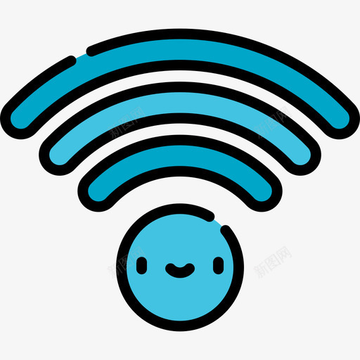 线性颜色Wifi113酒店图标svg_新图网 https://ixintu.com 113酒店 Wifi 线性颜色