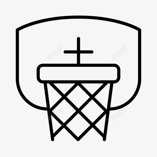 篮球圈活动爱好图标svg_新图网 https://ixintu.com 娱乐 活动 爱好 篮球圈 运动