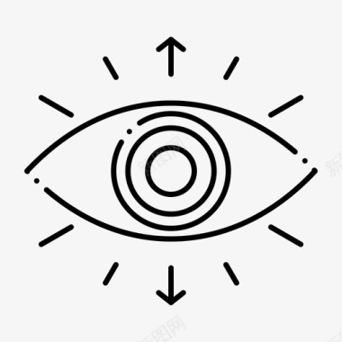眼睛成员秘密协会图标图标