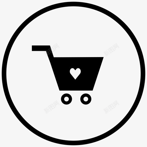 购物车购买结账图标svg_新图网 https://ixintu.com 1套 结账 购买 购物 购物车 超市 零售