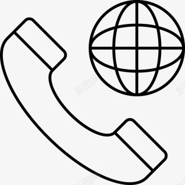 电话浏览器互联网图标图标