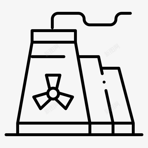 建筑工厂工业图标svg_新图网 https://ixintu.com feb v4 工业 工厂 建筑 界面 网络 集合