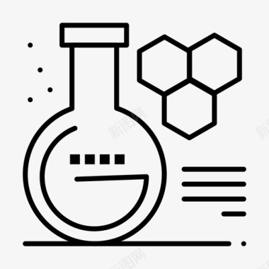 化学化学实验室教育图标图标