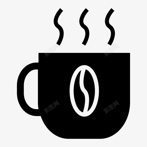 咖啡咖啡因咖啡休息图标svg_新图网 https://ixintu.com 休息 咖啡 咖啡休息 咖啡因 咖啡雕纹 饮料 马克杯