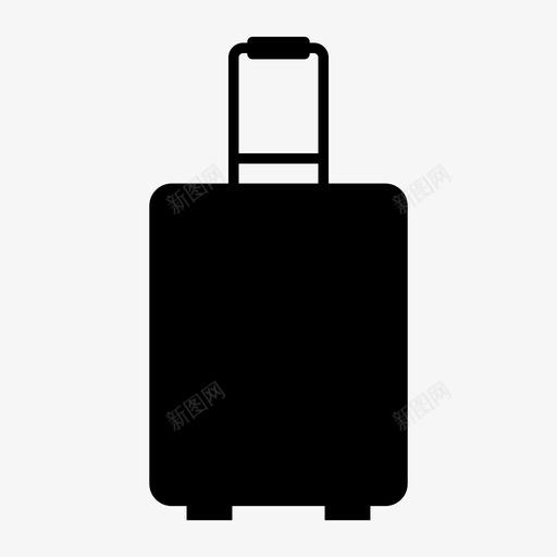采购产品手推车袋子行李图标svg_新图网 https://ixintu.com 旅行 旅行袋 行李 衣服和配件 袋子 采购产品手推车