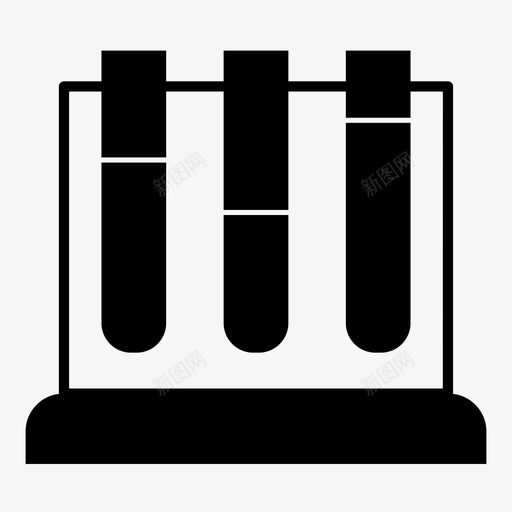 烧瓶教育试管图标svg_新图网 https://ixintu.com 医疗保健符号 教育 烧瓶 试管