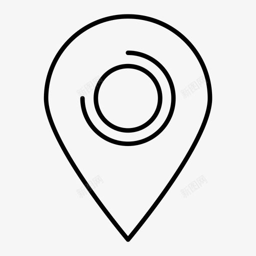 位置区域地图图标svg_新图网 https://ixintu.com 位置 公司业务图标 区域 地图 地点