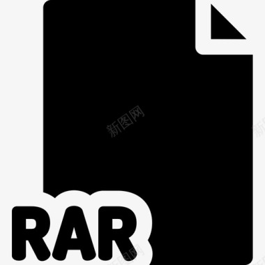 Rar文件文件和文件30已填写图标图标