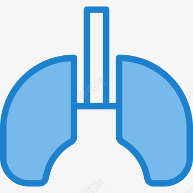 肺医用112蓝色图标图标
