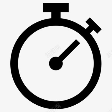 秒表计时器时间图标图标