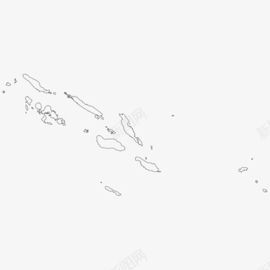 所罗门群岛边界国家图标图标