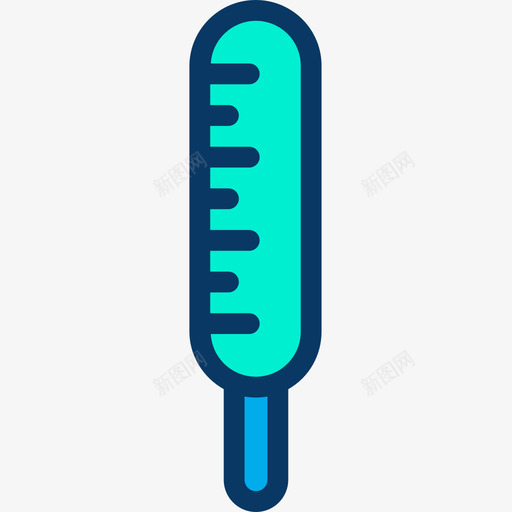 温度计医用131线性颜色图标svg_新图网 https://ixintu.com 医用131 温度计 线性颜色