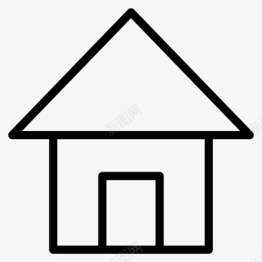 家gps房子图标图标
