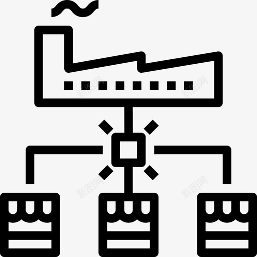 工业产品管理5线性图标svg_新图网 https://ixintu.com 产品管理5 工业 线性