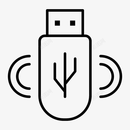 usb数据共享图标svg_新图网 https://ixintu.com U盘 usb web界面febcollectionv3 共享 存储 数据