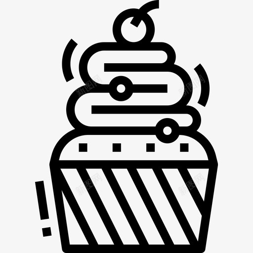 纸杯蛋糕89婚礼直系图标svg_新图网 https://ixintu.com 89婚礼 直系 纸杯蛋糕