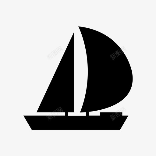 帆船航海海洋图标svg_新图网 https://ixintu.com 大海 帆船 海洋 航海