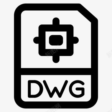 dwg文档文件图标图标